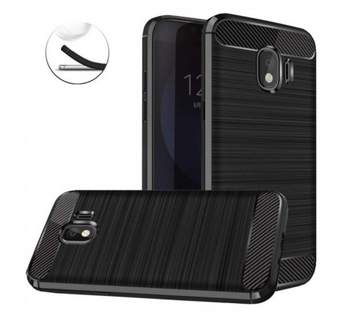 Чехол для мобильного телефона Laudtec для Samsung J4/J400 Carbon Fiber (Black) (LT-J400F) Чехол для мобильного телефона Laudtec для Samsung J4/J400 Carbon Fiber (Black) (LT-J400F)