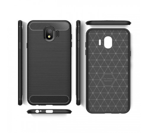 Чехол для мобильного телефона Laudtec для Samsung J4/J400 Carbon Fiber (Black) (LT-J400F) Чехол для мобильного телефона Laudtec для Samsung J4/J400 Carbon Fiber (Black) (LT-J400F)