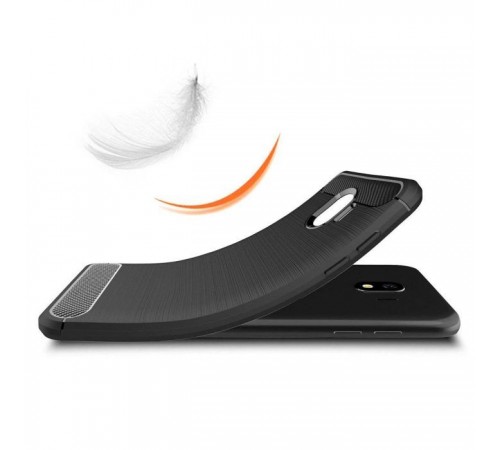 Чехол для мобильного телефона Laudtec для Samsung J4/J400 Carbon Fiber (Black) (LT-J400F) Чехол для мобильного телефона Laudtec для Samsung J4/J400 Carbon Fiber (Black) (LT-J400F)