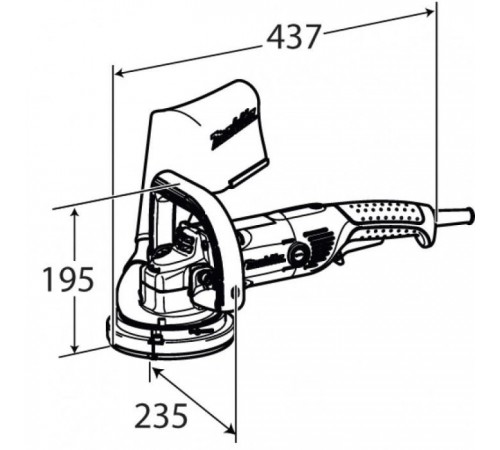 Шліфувальна машина Makita PC5000C, по бетону (PC5000C) Шліфувальна машина Makita PC5000C, по бетону (PC5000C)