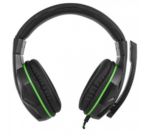 Наушники Gemix N2 LED Black-Green Gaming Наушники Gemix N2 LED Black-Green Gaming