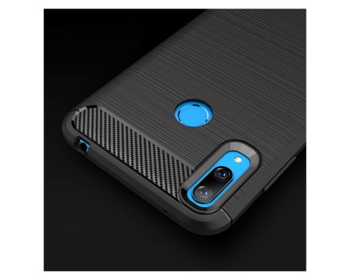 Чехол для мобильного телефона Laudtec для Huawei Y7 2019 Carbon Fiber (Black) (LT-HY72019B) Чехол для мобильного телефона Laudtec для Huawei Y7 2019 Carbon Fiber (Black) (LT-HY72019B)