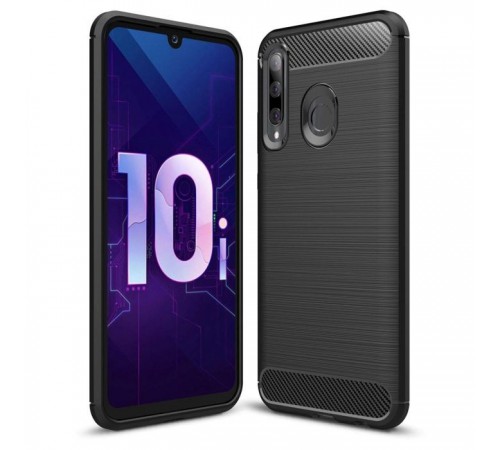 Чехол для мобильного телефона Laudtec для Huawei P Smart 2019 Carbon Fiber (Black) (LT-PST19) Чехол для мобильного телефона Laudtec для Huawei P Smart 2019 Carbon Fiber (Black) (LT-PST19)