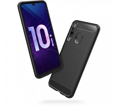 Чехол для мобильного телефона Laudtec для Huawei P Smart 2019 Carbon Fiber (Black) (LT-PST19) Чехол для мобильного телефона Laudtec для Huawei P Smart 2019 Carbon Fiber (Black) (LT-PST19)