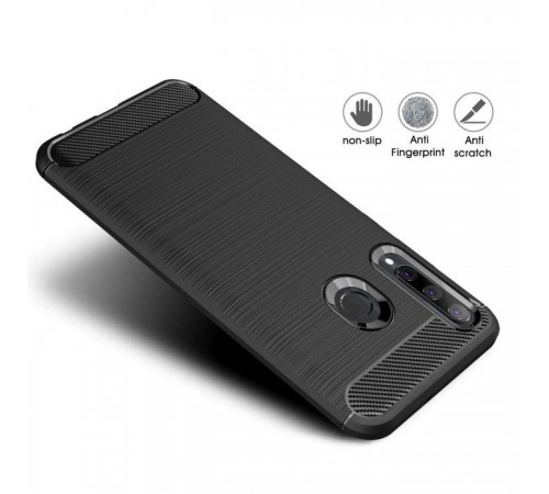 Чехол для мобильного телефона Laudtec для Huawei P Smart 2019 Carbon Fiber (Black) (LT-PST19) Чехол для мобильного телефона Laudtec для Huawei P Smart 2019 Carbon Fiber (Black) (LT-PST19)