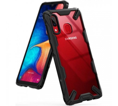 Чохол до мобільного телефона Ringke Fusion X Samsung Galaxy A20 Black (RCS4521) Чохол до мобільного телефона Ringke Fusion X Samsung Galaxy A20 Black (RCS4521)