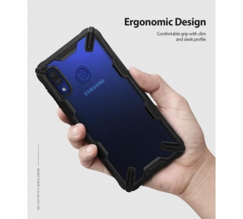 Чохол до мобільного телефона Ringke Fusion X Samsung Galaxy A20 Black (RCS4521) Чохол до мобільного телефона Ringke Fusion X Samsung Galaxy A20 Black (RCS4521)
