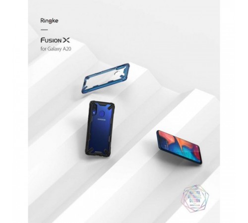 Чохол до мобільного телефона Ringke Fusion X Samsung Galaxy A20 Black (RCS4521) Чохол до мобільного телефона Ringke Fusion X Samsung Galaxy A20 Black (RCS4521)