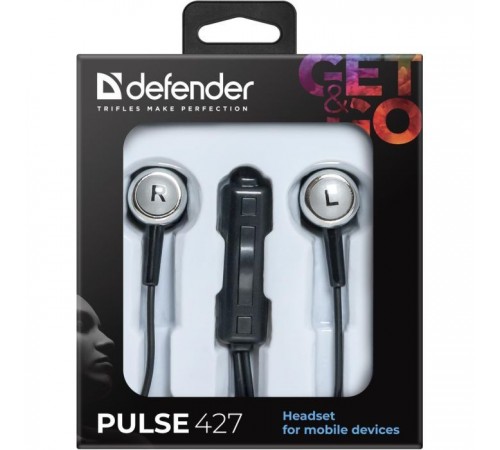 Наушники Defender Pulse 427 Black (63427) Наушники Defender Pulse 427 Black (63427)