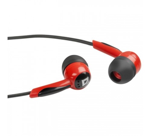 Наушники Defender Basic 604 Black-Red (63605) Наушники Defender Basic 604 Black-Red (63605)