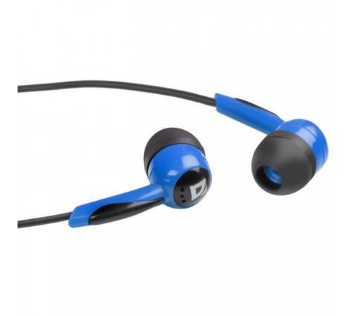 Наушники Defender Basic 604 Black-Blue (63608) Наушники Defender Basic 604 Black-Blue (63608)