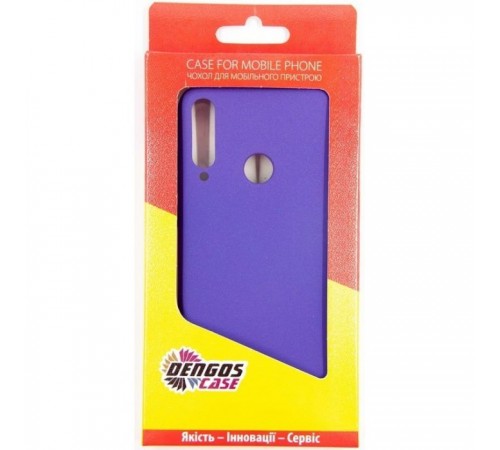 Чохол до мобільного телефона Dengos Carbon Huawei Y6p, violet (DG-TPU-CRBN-79) (DG-TPU-CRBN-79) Чохол до мобільного телефона Dengos Carbon Huawei Y6p, violet (DG-TPU-CRBN-79) (DG-TPU-CRBN-79)