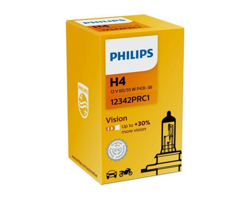 Автолампа Philips галогеновая 60/55W (12342 PR C1)