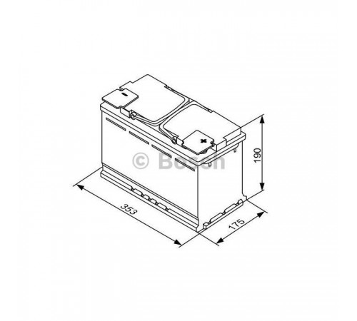 Аккумулятор автомобильный Bosch 95А (0 092 S5A 130) Аккумулятор автомобильный Bosch 95А (0 092 S5A 130)