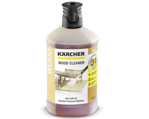 Засіб для мийок високого тиску Karcher для деревини, 3в1 Plug-n-Clean 1л (6.295-757.0) Засіб для мийок високого тиску Karcher для деревини, 3в1 Plug-n-Clean 1л (6.295-757.0)