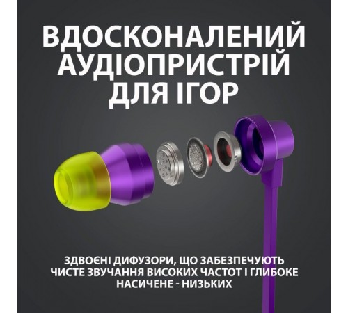 Наушники Logitech G333 Purple (981-000936) Наушники Logitech G333 Purple (981-000936)