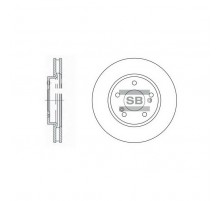 Тормозной диск HI-Q SD4312