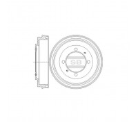 Гальмівний диск HI-Q SD4318