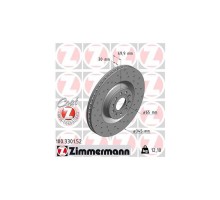 Тормозной диск ZIMMERMANN 100.3301.52