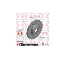 Тормозной диск ZIMMERMANN 100.3318.52