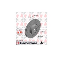 Гальмівний диск ZIMMERMANN 150.1296.52