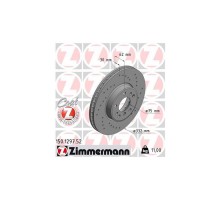 Тормозной диск ZIMMERMANN 150.1297.52