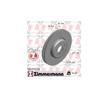 Тормозной диск ZIMMERMANN 150.2912.20