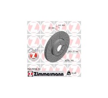 Тормозной диск ZIMMERMANN 150.2938.20