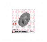Гальмівний диск ZIMMERMANN 400.3614.52