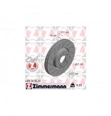 Гальмівний диск ZIMMERMANN 400.3676.20