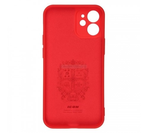 Чохол до мобільного телефона Armorstandart ICON Case Apple iPhone 12 Mini Chili Red (ARM57487) Чохол до мобільного телефона Armorstandart ICON Case Apple iPhone 12 Mini Chili Red (ARM57487)