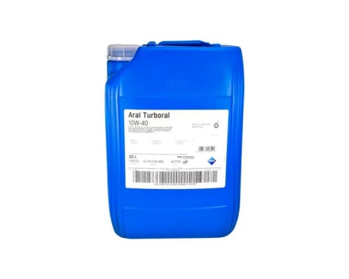 Моторное масло Aral Turboral 10W-40, 20 л (73208) Моторное масло Aral Turboral 10W-40, 20 л (73208)