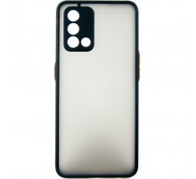 Чохол до мобільного телефона Dengos Matte OPPO A74 (black) (DG-TPU-MATT-80)
