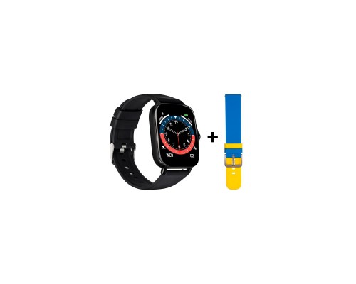 Смарт-годинник Gelius Pro GP-SW004 (AMAZWATCH GT2) Bluetooth Call (IPX7) Black (GP-SW004 Black) Смарт-годинник Gelius Pro GP-SW004 (AMAZWATCH GT2) Bluetooth Call (IPX7) Black (GP-SW004 Black)