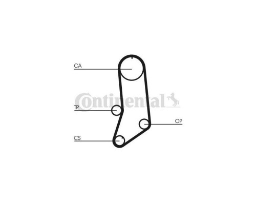 Ремінь ГРМ CONTITECH CT594 Ремінь ГРМ CONTITECH CT594