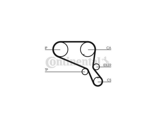 Ремінь ГРМ CONTITECH CT952 Ремінь ГРМ CONTITECH CT952
