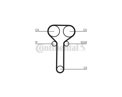 Ремень ГРМ CONTITECH CT978 Ремень ГРМ CONTITECH CT978