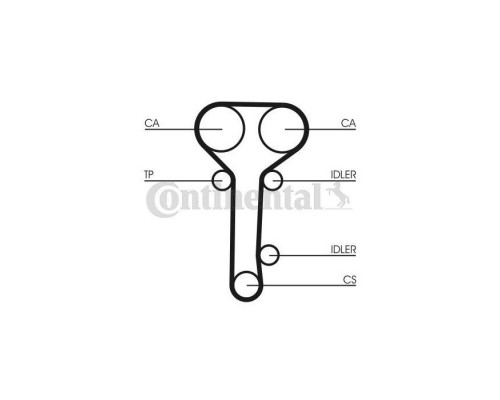 Ремень ГРМ CONTITECH CT978 Ремень ГРМ CONTITECH CT978
