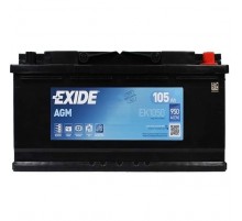 Аккумулятор автомобильный EXIDE START-STOP AGM 105A (EK1050)