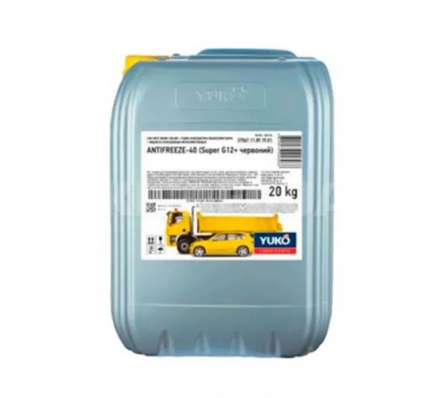 Антифриз Yuko -40 Super G12+ червоний 20л (4820070248968) Антифриз Yuko -40 Super G12+ червоний 20л (4820070248968)
