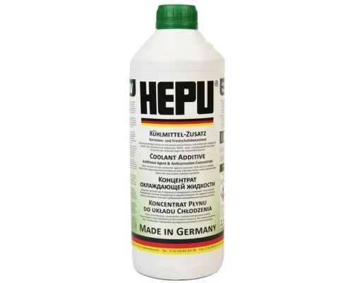 Антифриз HEPU концентрат зелений 1,5 л. (107300) Антифриз HEPU концентрат зелений 1,5 л. (107300)