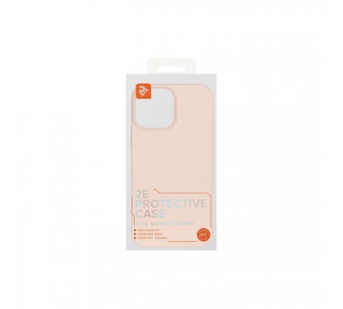 Чохол до мобільного телефона 2E Basic Apple iPhone 13 Pro Max , Liquid Silicone, Sand Pink (2E-IPH-13PRM-OCLS-RP) Чохол до мобільного телефона 2E Basic Apple iPhone 13 Pro Max , Liquid Silicone, Sand Pink (2E-IPH-13PRM-OCLS-RP)