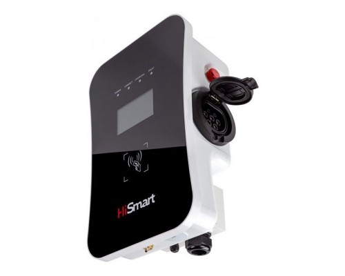 Зарядная станция для электромобилей HiSmart Type 2, 22kW, 32A, 3 фазы (EV200092) Зарядная станция для электромобилей HiSmart Type 2, 22kW, 32A, 3 фазы (EV200092)