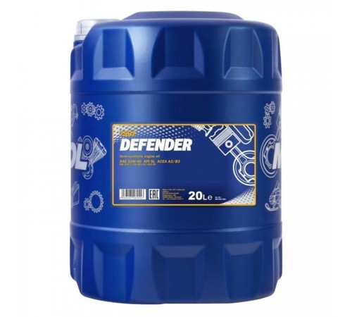 Моторна олива Mannol DEFENDER 20л 10W-40 (MN7507-20)
