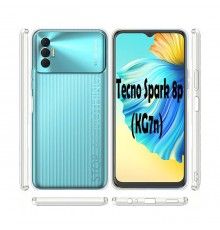 Чохол до мобільного телефона BeCover Tecno Spark 8p (KG7n) Transparancy (707628)