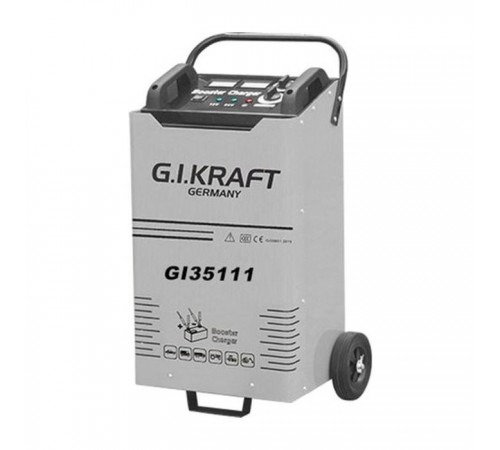 Зарядное устройство для аккумулятора G.I.KRAFT пускозарядное 12/24V, 335A, 220V (GI35111) Зарядное устройство для аккумулятора G.I.KRAFT пускозарядное 12/24V, 335A, 220V (GI35111)