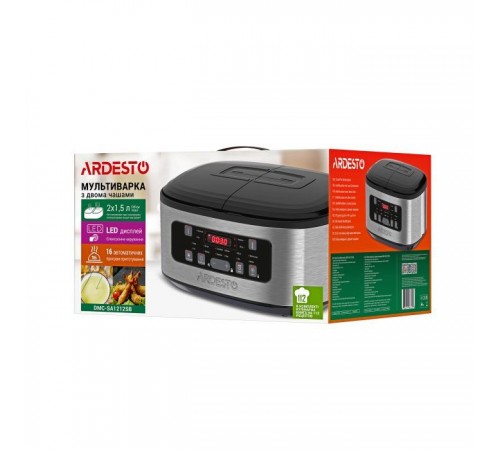 Мультиварка Ardesto DMC-SA1212SB Мультиварка Ardesto DMC-SA1212SB