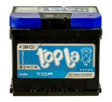 Аккумулятор автомобильный Topla 54 Ah/12V TOP Euro (118 654)