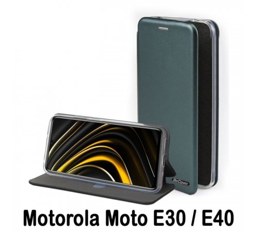 Чохол до мобільного телефона BeCover Exclusive Motorola Moto E30 / E40 Dark Green (707907)