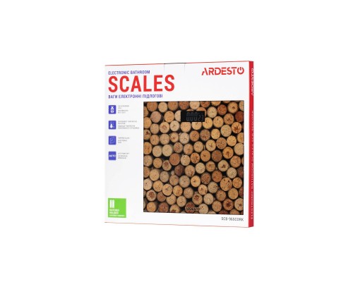 Весы напольные Ardesto SCB-965CORK Весы напольные Ardesto SCB-965CORK